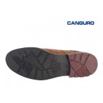 Ανδρικά Παπούτσια Canguro 162300 Ταμπά Casual Δερμάτινα Μποτάκια